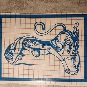 Permanent vinyl decal